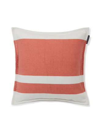 Irregular Striped Coral Cushion 50x50cm