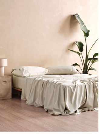 Haven Sand Bamboo Cotton 500TC Sheet Set