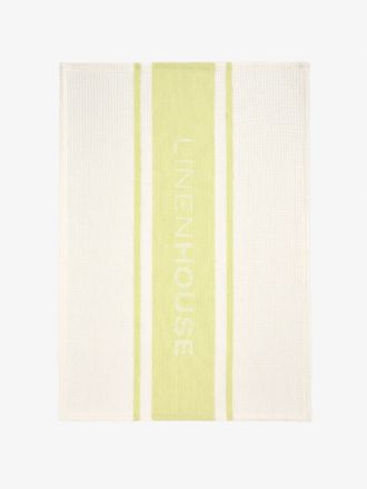 Linen House Lime-Sorbet Tea Towel