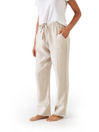 Nimes Natural Linen Pants