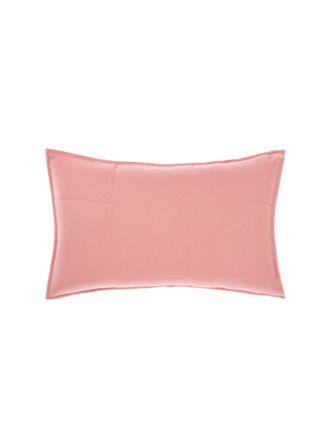 Nimes Rosette Linen Pillow Sham Set