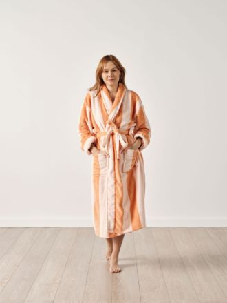 Plush Ocean City Caramel Robe