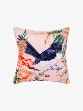 Willie Wagtail Cushion 48x48cm