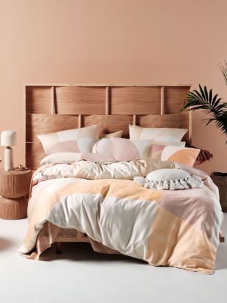 Eisha Sand Quilt Cover Set