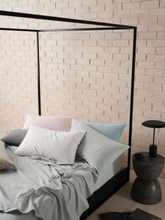 Flannelette Plain-Dyed Sheet Set