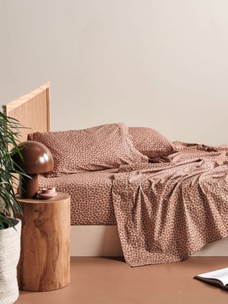 Goldie Brandy Sheet Set