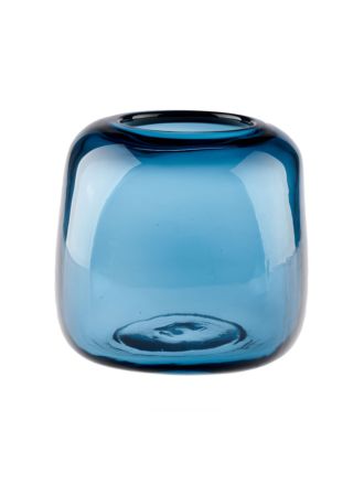 Indiana Blue Vase 15cm