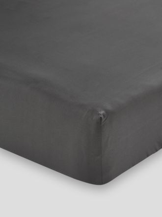 300TC Cotton Sateen Fitted Sheet 50cm