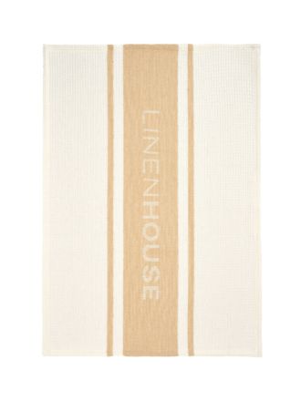 Linen House Sand Tea Towel