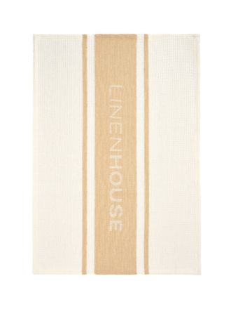 Linen House Sand Tea Towel