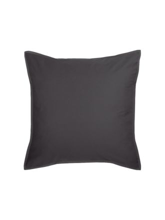 Nara Bamboo Cotton Charcoal European Pillowcase