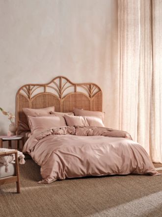Nara Bamboo Cotton Clay Quilt Cover Set