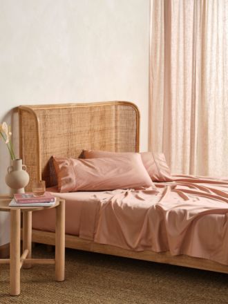 Nara Clay Bamboo Cotton 400TC Sheet Set