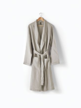Nimes Natural Linen Robe