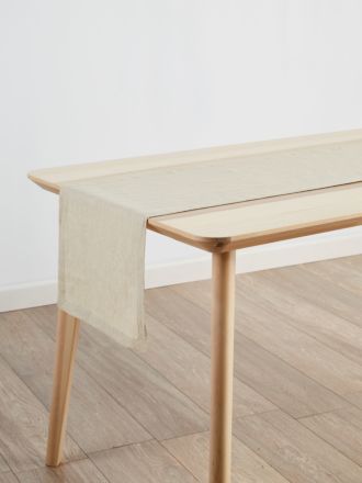 Nimes Natural Linen Table Runner