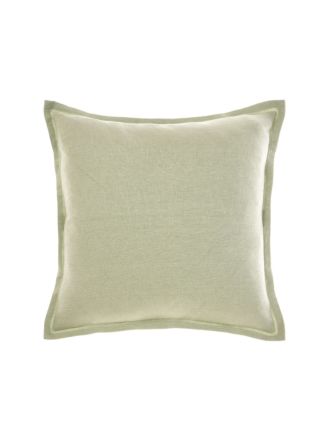 Nimes Wasabi Linen Tailored Cushion 48x48cm