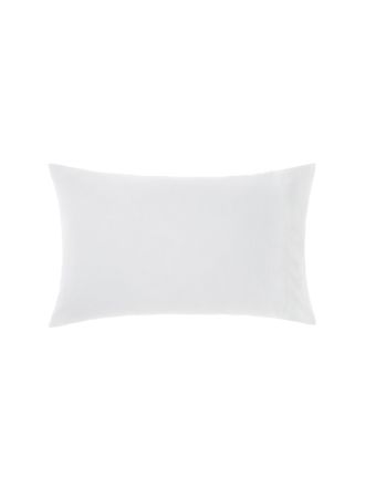 Nimes White Linen Standard Pillowcase