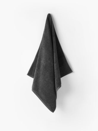 Reed Charcoal Towel Collection