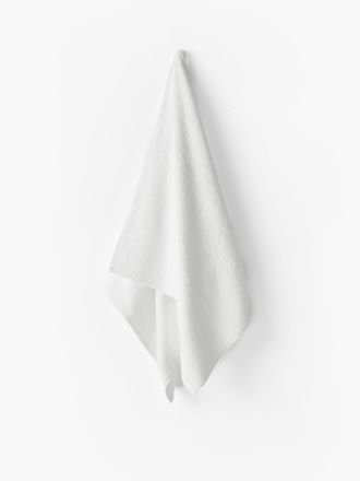 Reed White Towel Collection