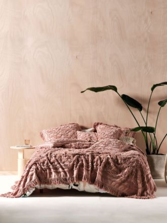 Somers Rosette Bed Cover
