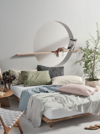300TC Cotton Percale Vienna Sheet Set