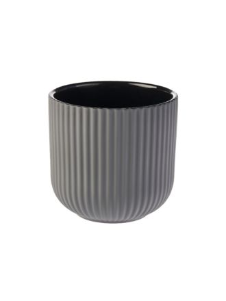 Vincent Charcoal Planter Pot 14cm