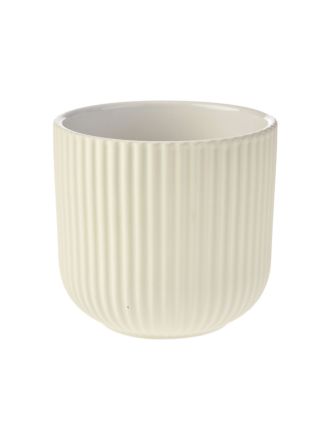 Vincent Ivory Planter Pot 17cm