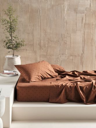 Vivienne Pecan Sheet Set