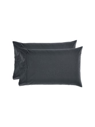 Winton Charcoal Standard Pillowcase Pair