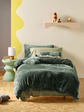 Milly Teal Quilt Cover Set