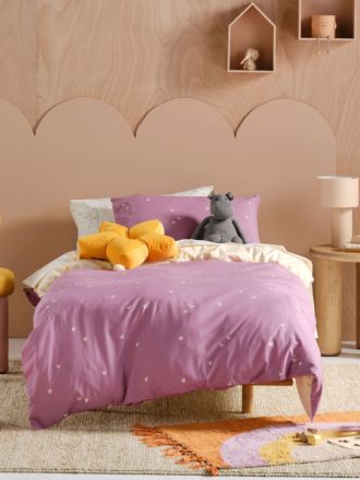 I Heart You Quilt Cover Set