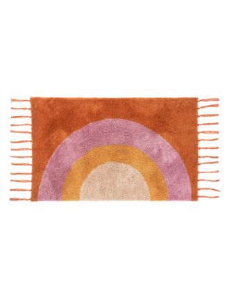 Over The Rainbow Apricot Floor Rug