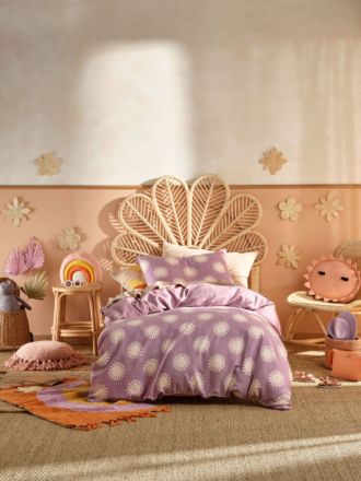 Sunny Day Orchid Quilt Cover Set