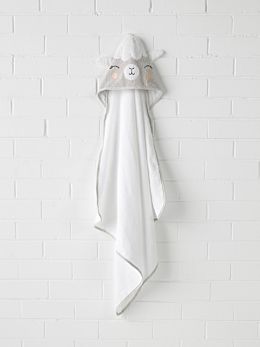 Lil' Llama Hooded Bath Towel