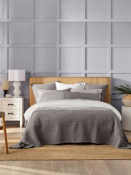 Authentic Star Grey Coverlet