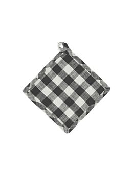Check Grey Pot Holder