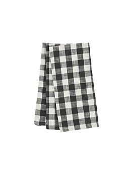 Check Grey 3-Piece Tea Towel Set