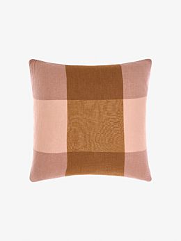 Irvine Pink Salt Cushion 48x48cm