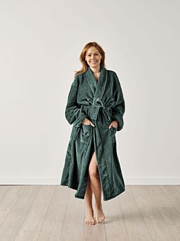 Plush Green Robe