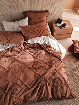 Adalyn Pecan Quilt Cover Set