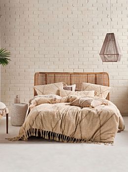 Asha Sand Quilt Cover Set