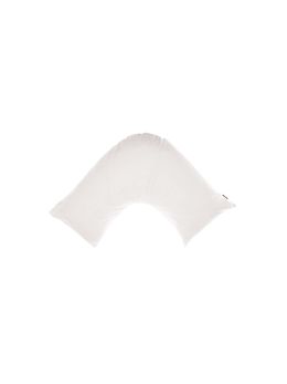 Augusta White U-Shaped Pillowcase