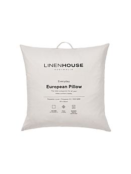 Everyday Washable European Pillow - 900 GSM
