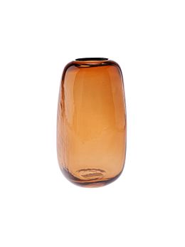 Indiana Amber Vase 22cm