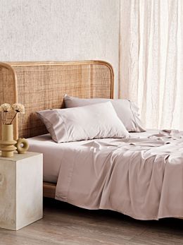 Nara Wisteria Bamboo Cotton 400TC Sheet Set