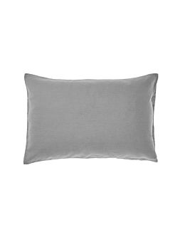 Nimes Ash Linen Standard Pillowcase