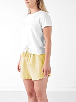 Nimes Meadow Linen Shorts