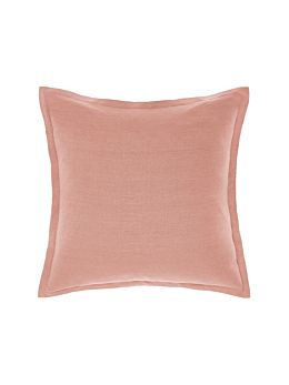 Nimes Rosette Linen Tailored Cushion 48x48cm