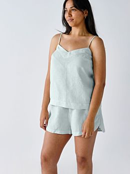 Nimes Sky Linen Cami