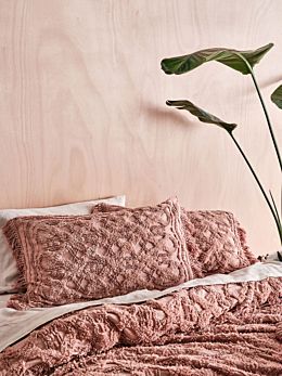 Somers Rosette Pillow Sham Set